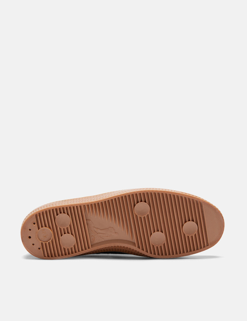 Baskets Novesta Star Dribble Hi (Toile) - Noir/Gomme