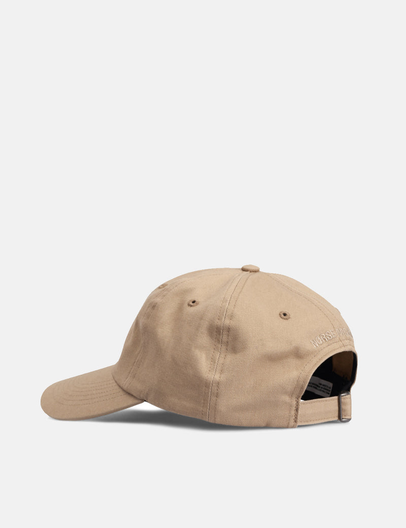 Norse Projects Twill Sports Cap - Utility Khaki