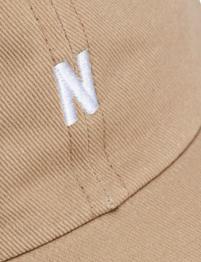 Norse Projects Twill Sports Cap - Utility Khaki