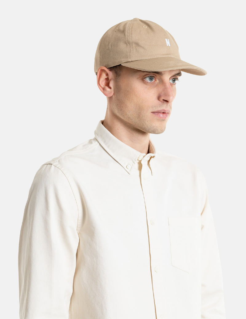 Norse Projects Twill Sports Cap - Utility Khaki