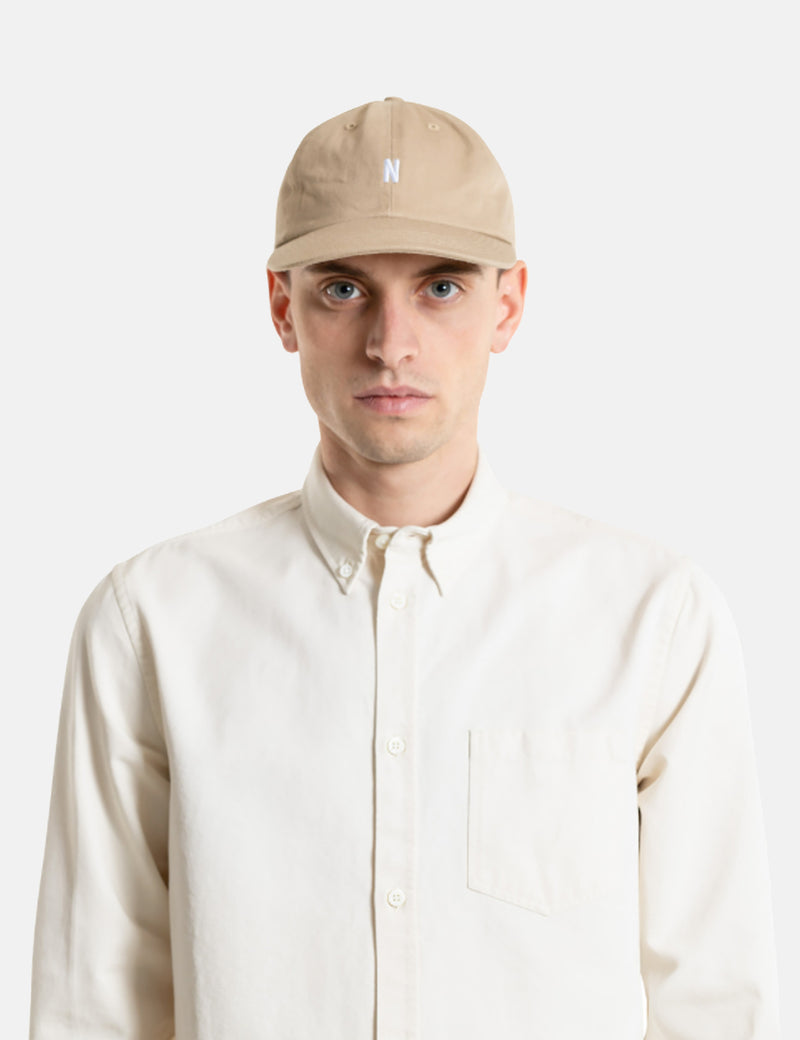 Norse Projects Twill Sports Cap - Utility Khaki