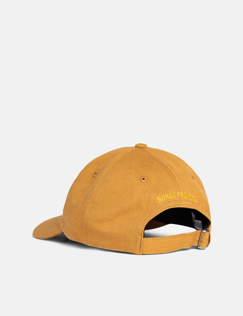 Casquette Norse Projects Twill Sports jaune chrome