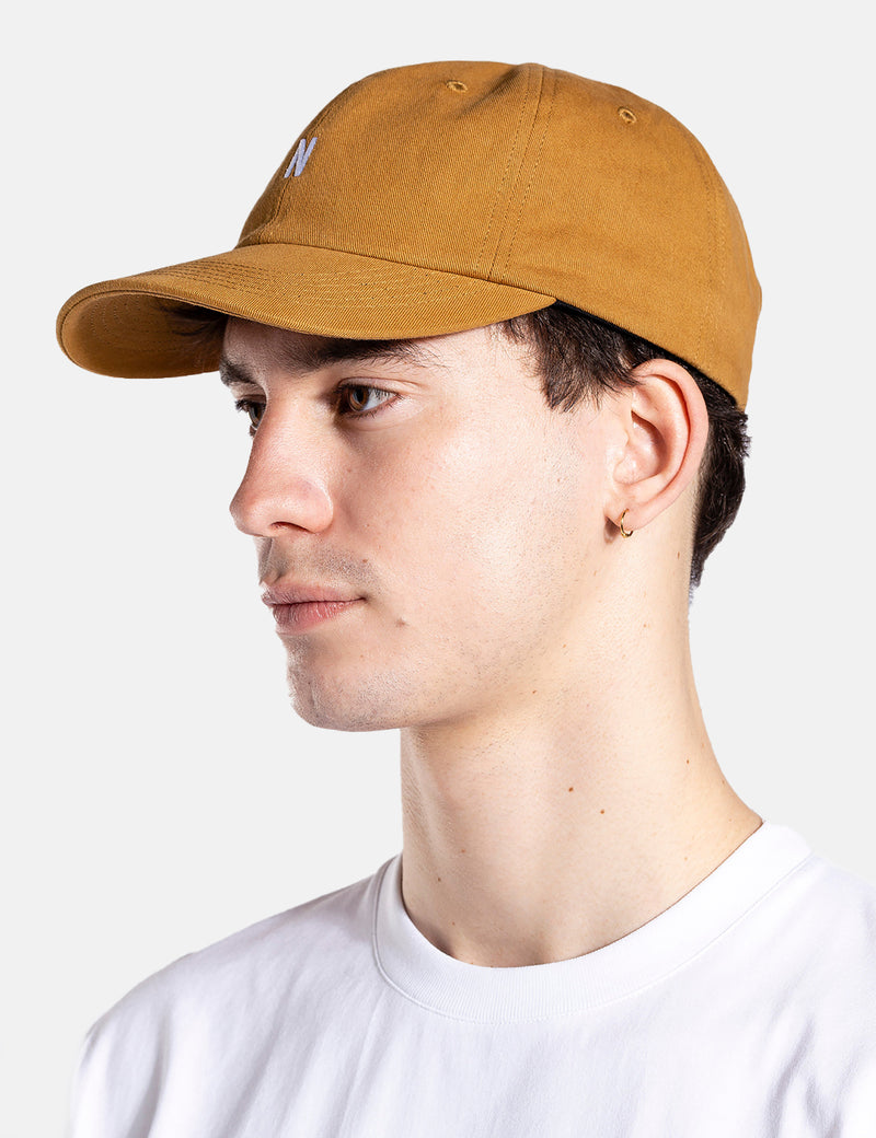 Casquette Norse Projects Twill Sports jaune chrome