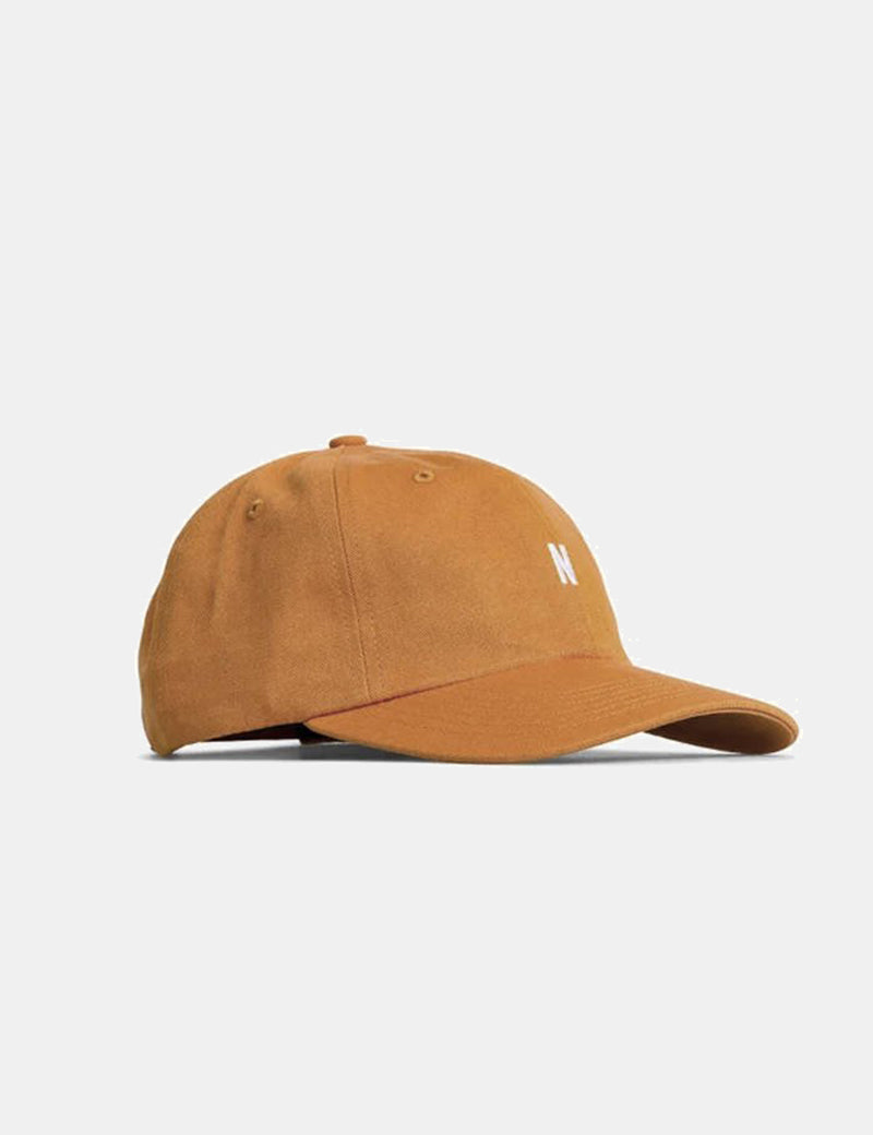 Norse Projects Twill Sports Cap - Golden Orange