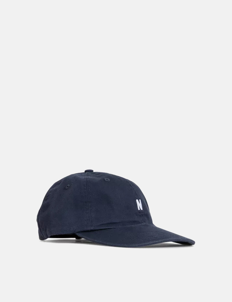 Norse Projects Twill Sports Cap - Dark Navy Blue