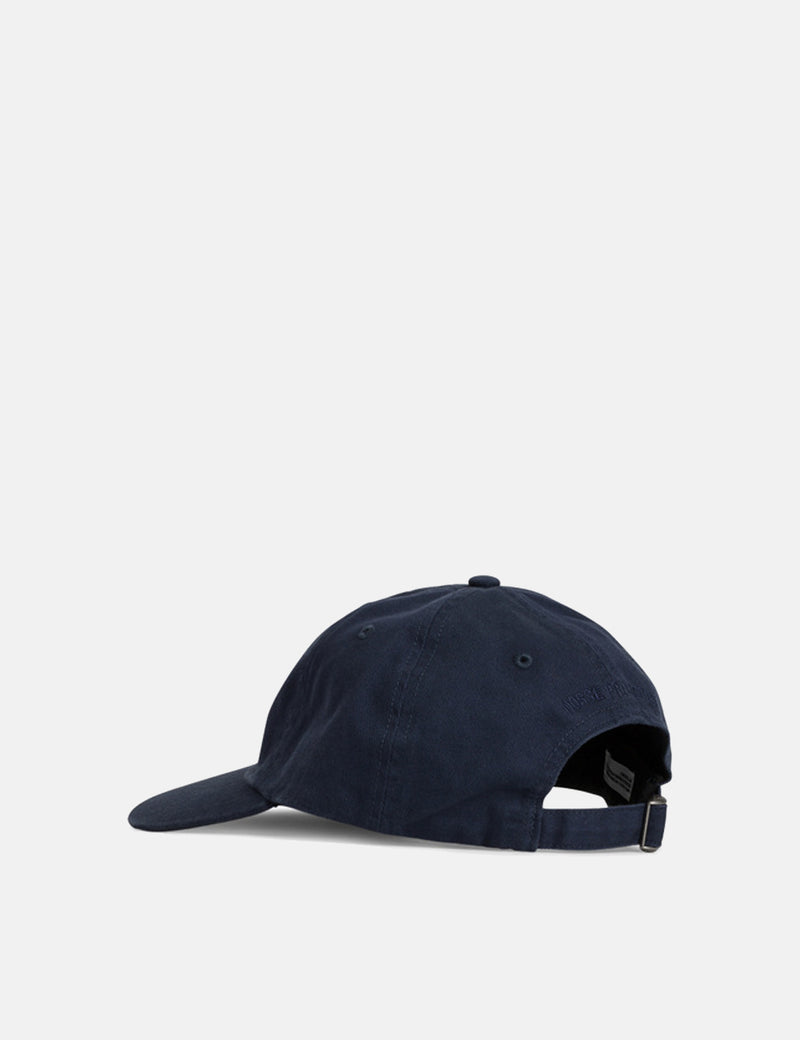 Norse Projects Twill Sports Cap - Dark Navy Blue
