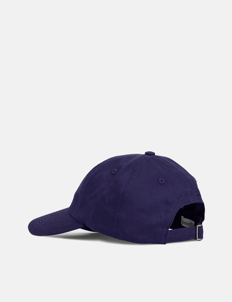 Norse Projects 트윌 스포츠 캡 - 나이트셰이드 퍼플