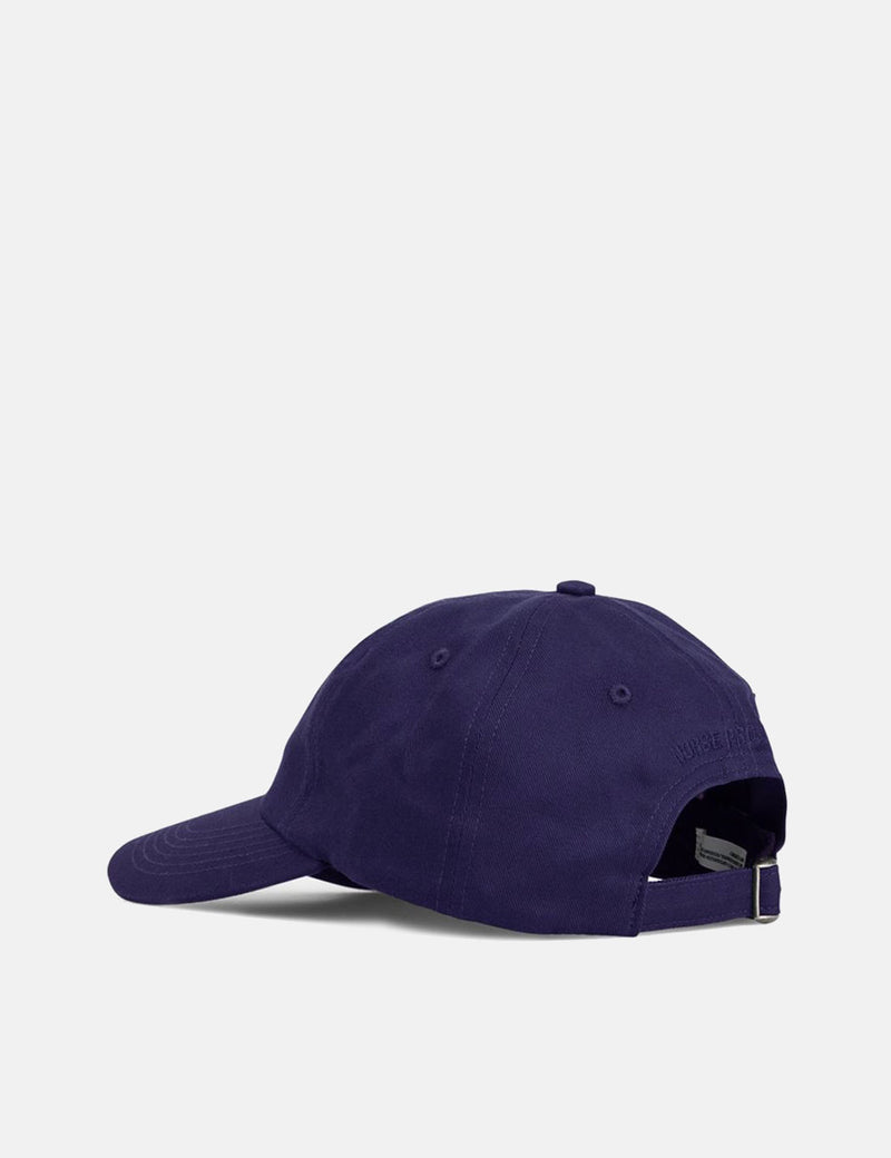 Norse Projects Twill Sports Cap - Nightshade Violet
