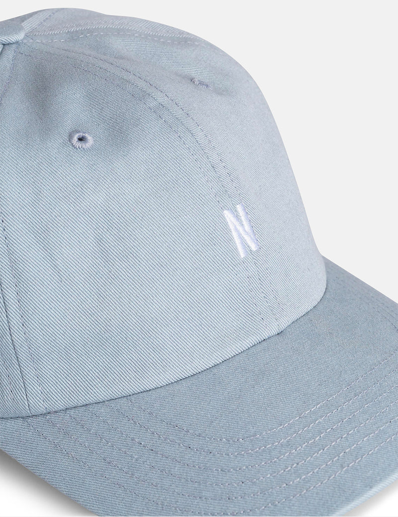 Norse Projects Twill Sports Cap - Dust Blue