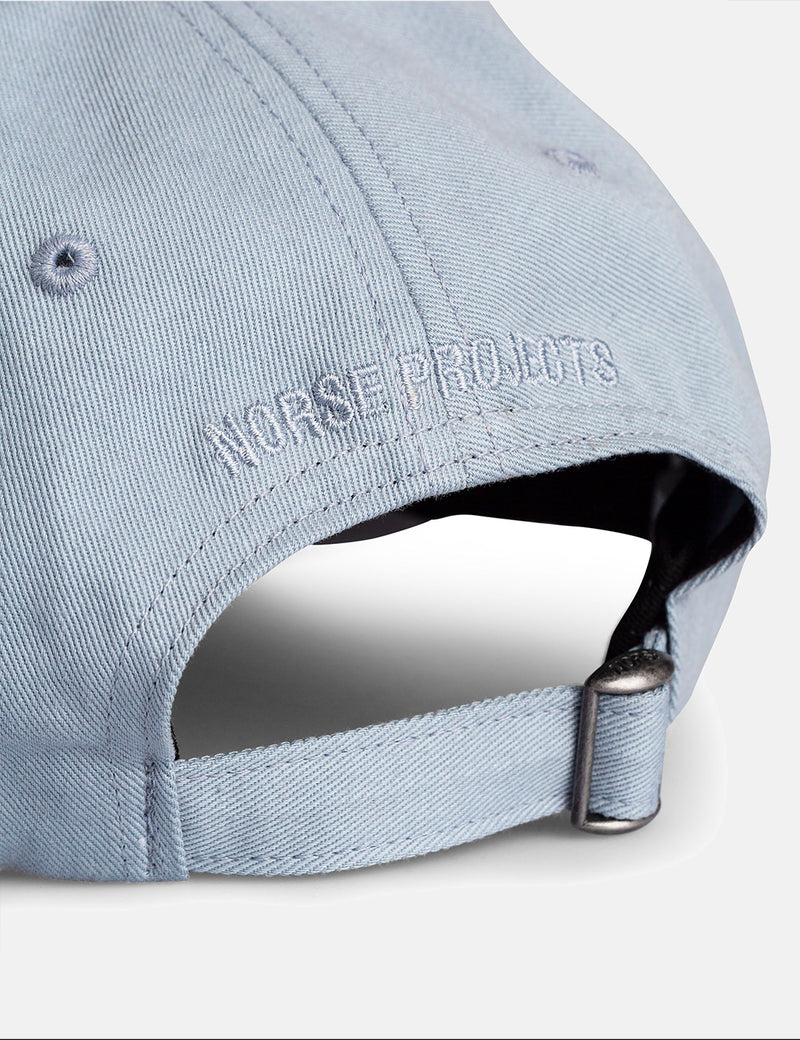 Norse Projects Twill Sports Cap - Dust Blue