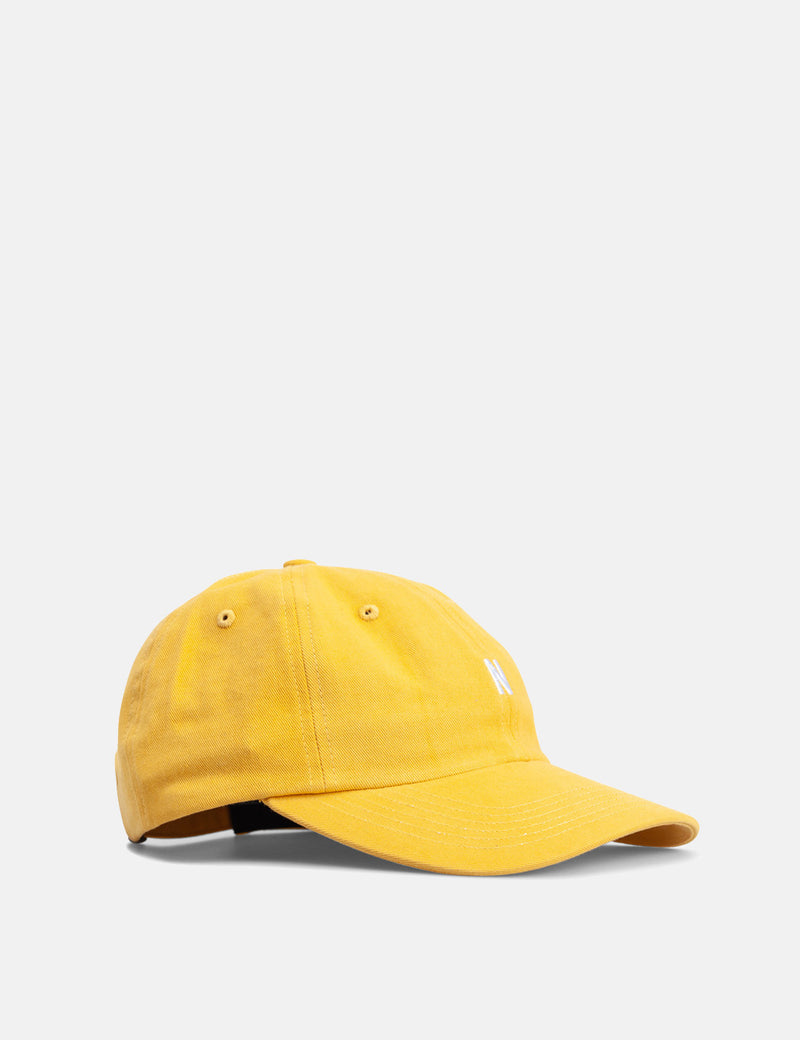 Norse Projects Twill Sports Cap - Sunwashed Yellow