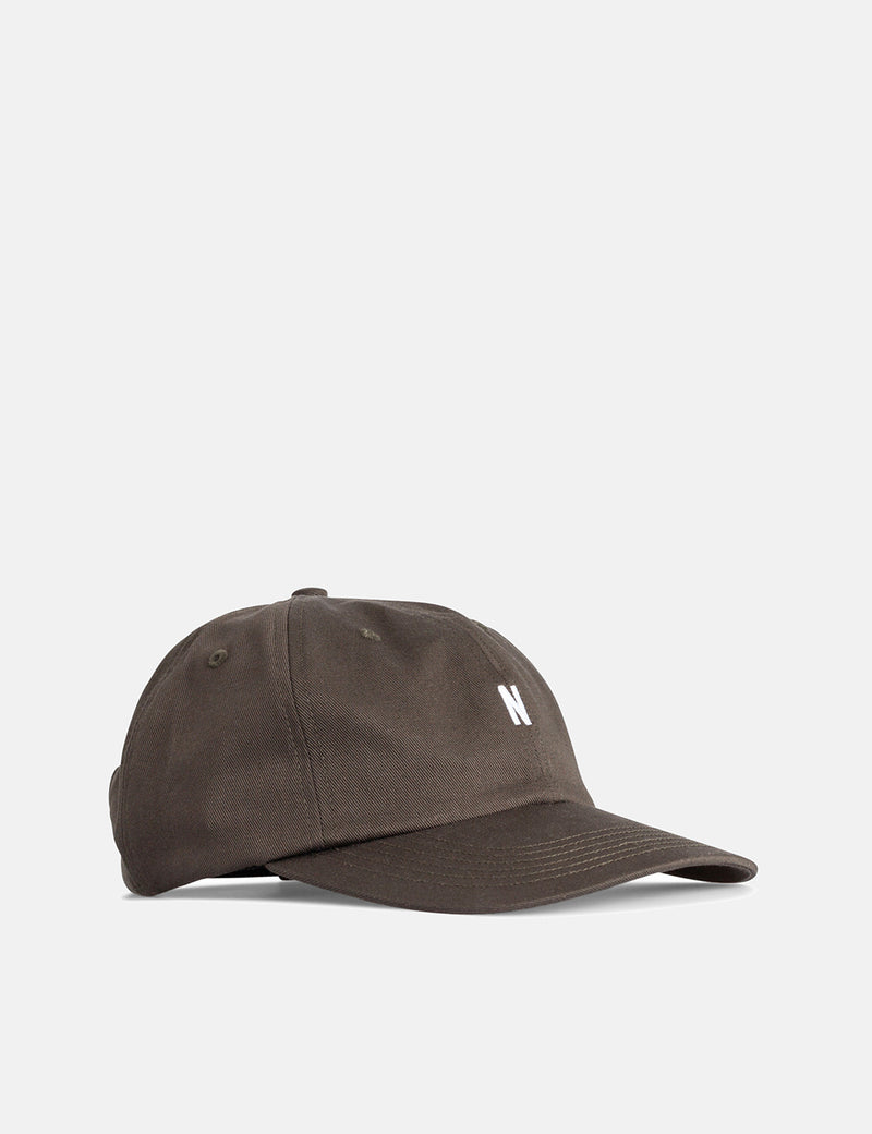 Norse Projects Twill 스포츠 캡-Beech Green