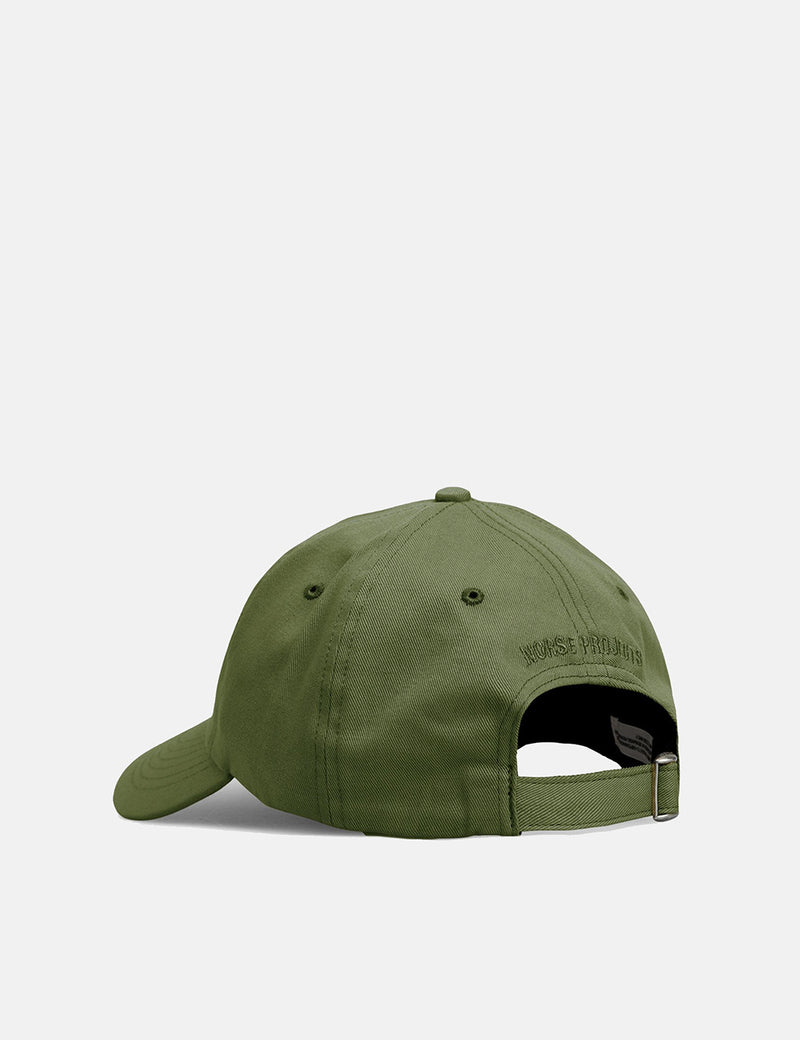 Norse Projects 트윌 스포츠 캡 - Linden Green
