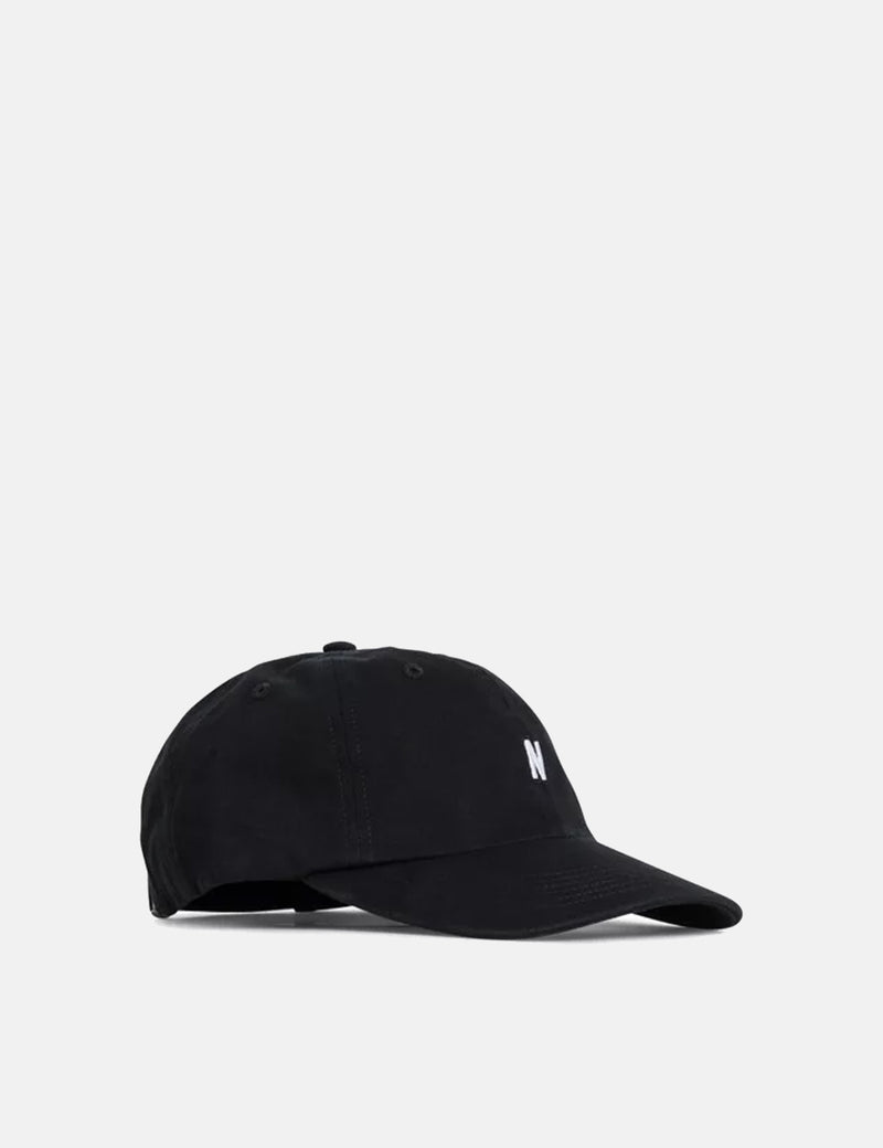 Norse Projects Twill Sports Cap - Black
