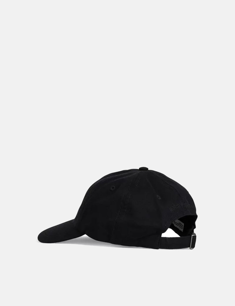 Norse Projects Twill Sports Cap - Black