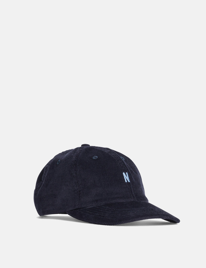 Norse Projects Thin Cord Sports Cap - Dark Navy