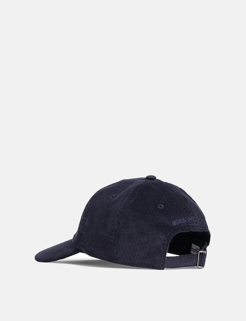 Norse Projects Thin Cord Sports Cap - Dark Navy