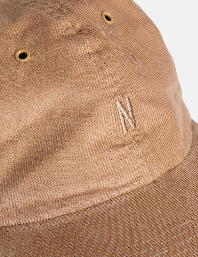 Norse Projects Baby Corduroy Sports Cap - Utility Khaki