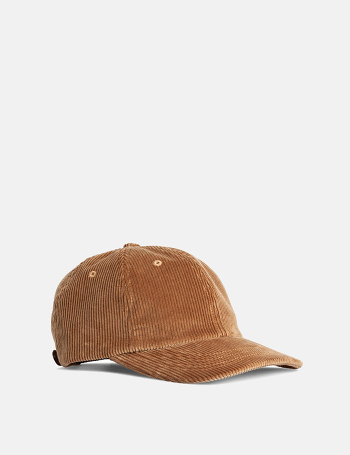 Norse Projects Wide Wale Cord Sports Cap - Utility Khaki