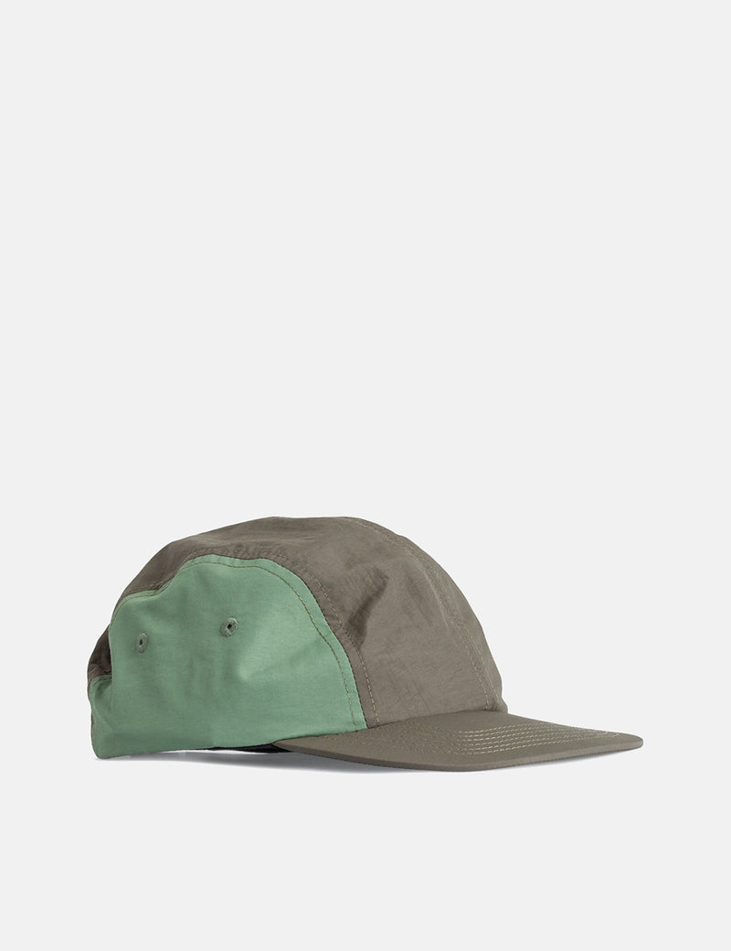 Norse Projects Nylon 4 Panel Cap - Beech Green