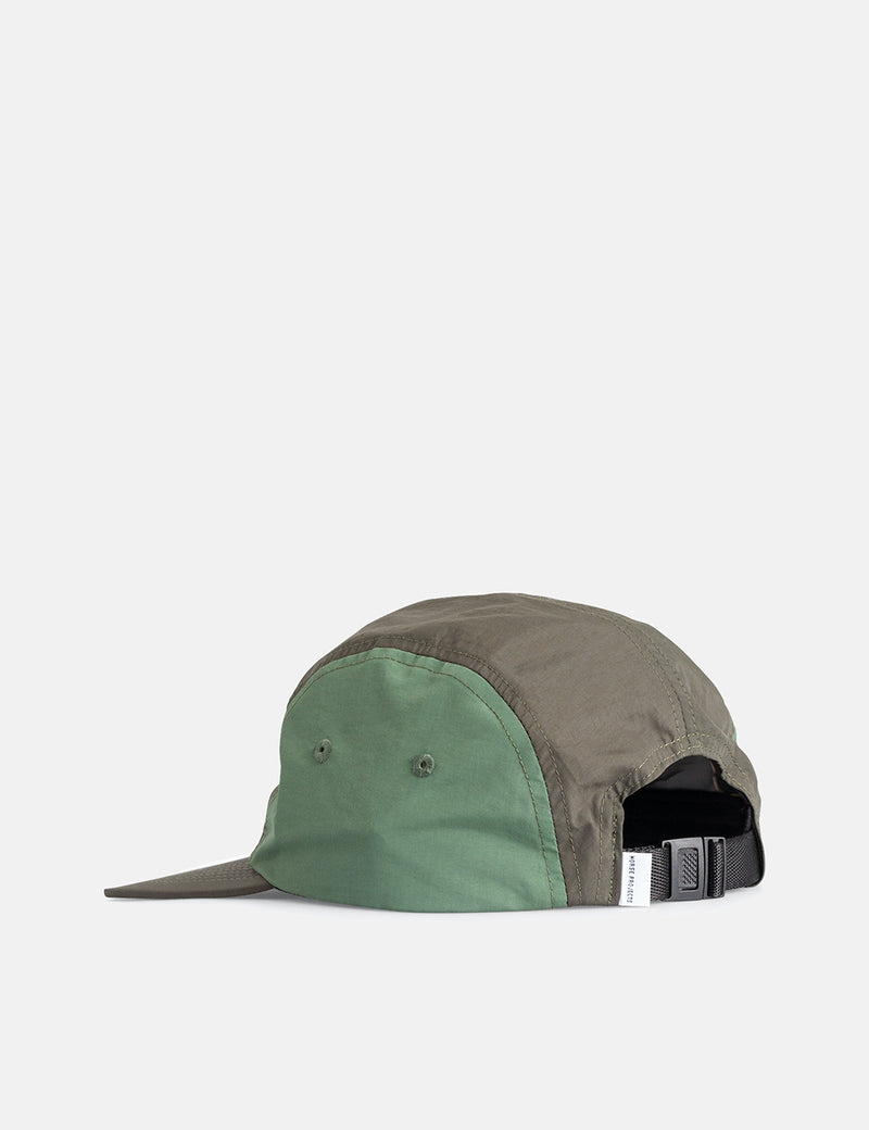 Norse Projects Nylon 4 Panel Cap - Beech Green