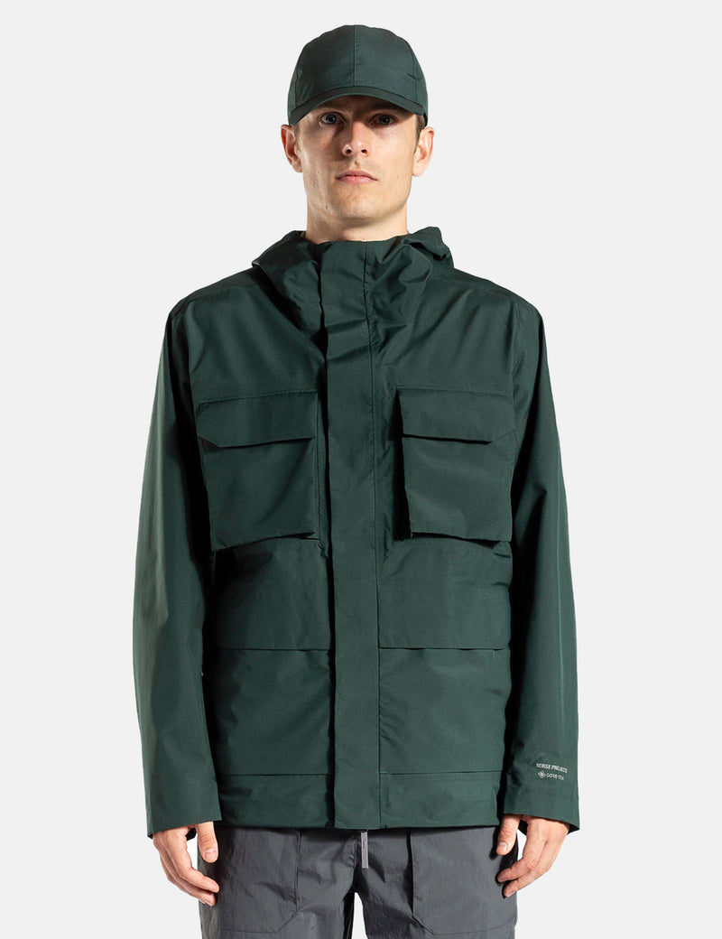 Casquette Sport Technique Norse Projects - Deep Sea Green