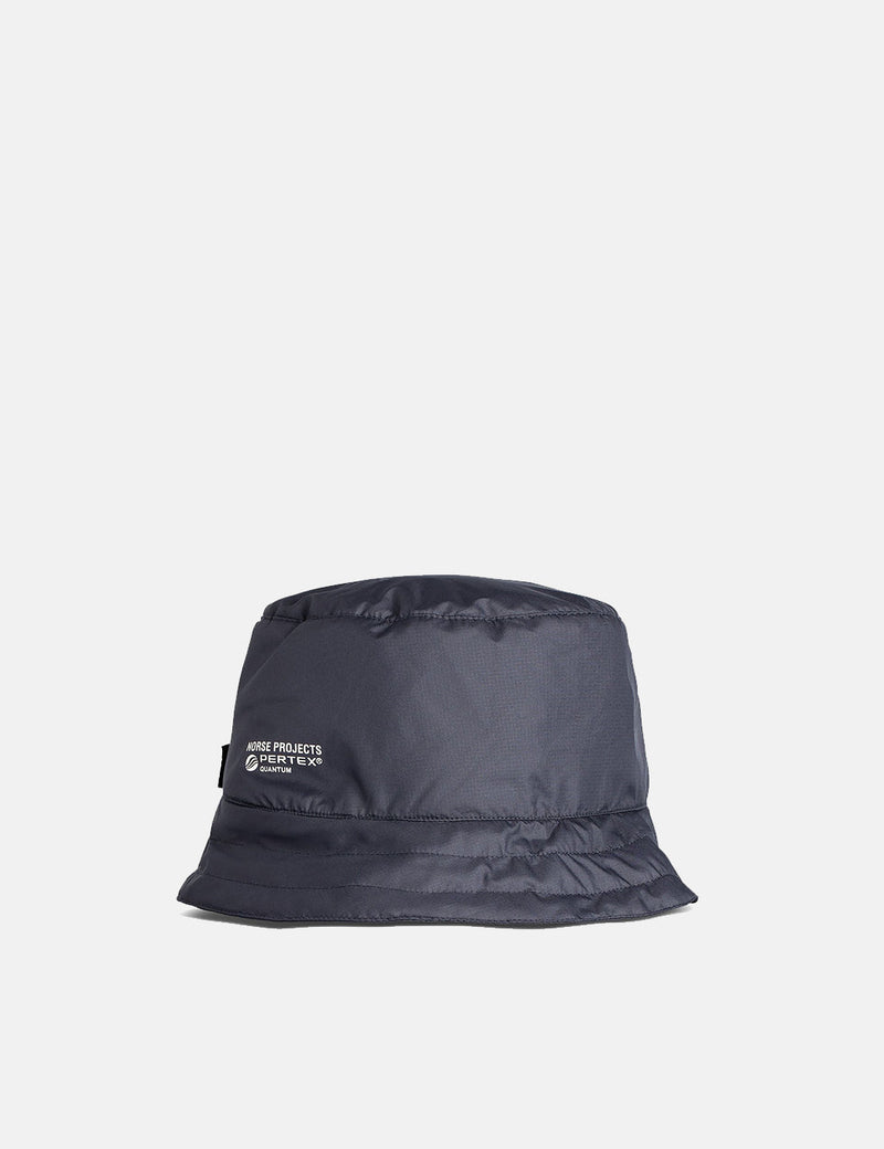 Norse Projects Pertex Quantum Bucket Hat - Dark Navy