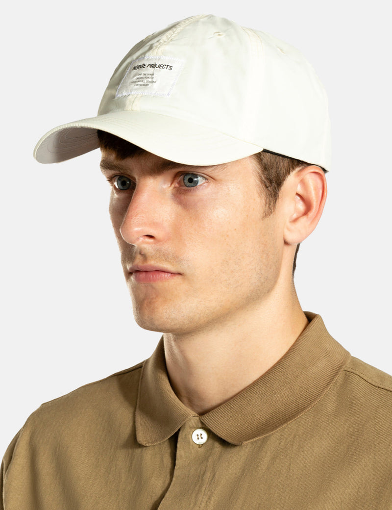 Casquette Norse Projects Tab Series Sports (Nylon) - Écru