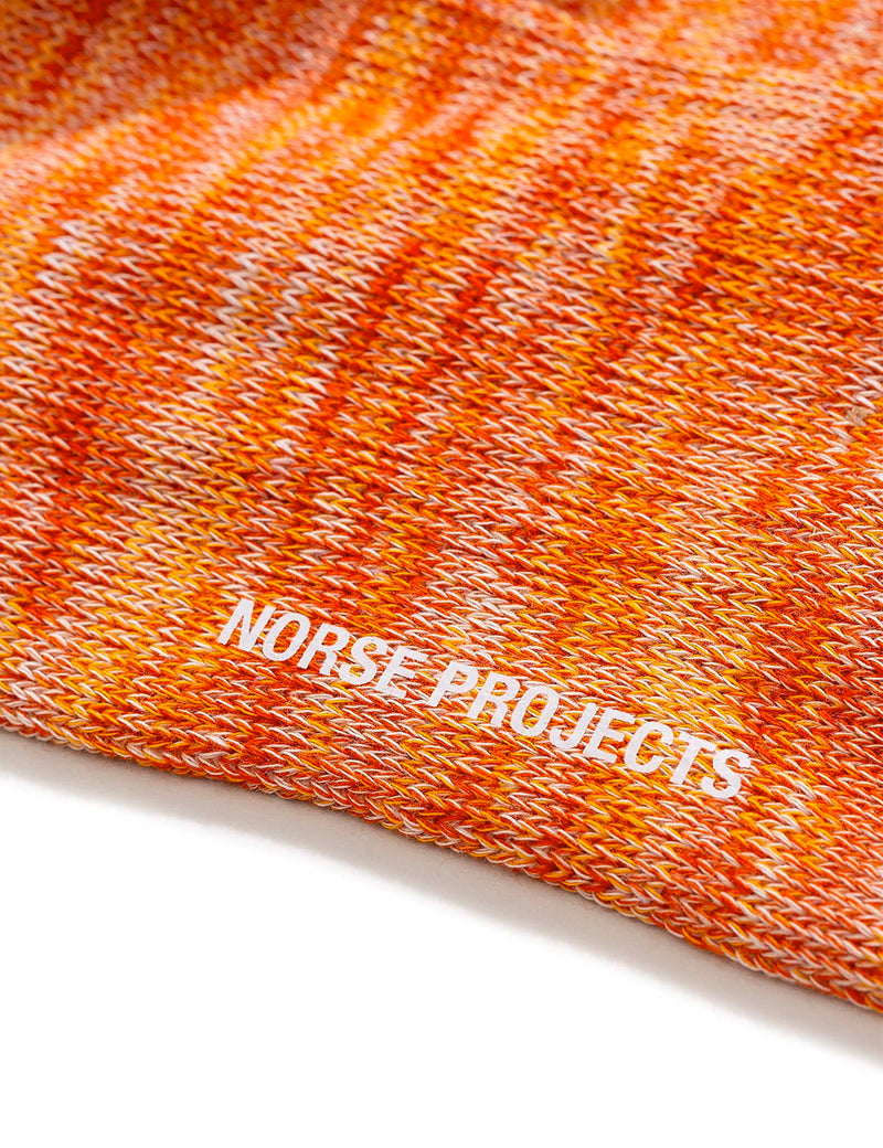 Chaussettes Norse Projects Bjarki Blend - Golden Orange