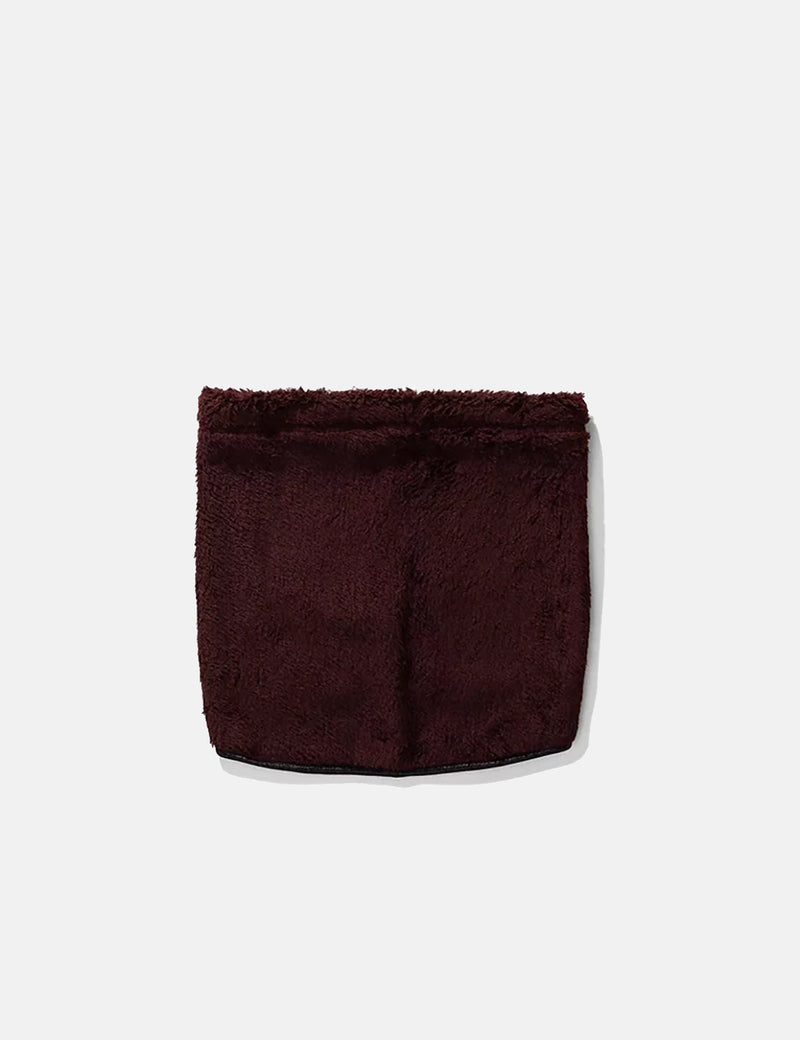 Norse Projects Fleece Neck Warmer - Mulberry Red