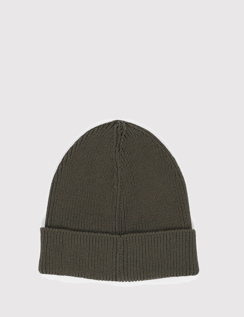 Norse Projects Cotton Watch Beanie Hat - Dried Olive
