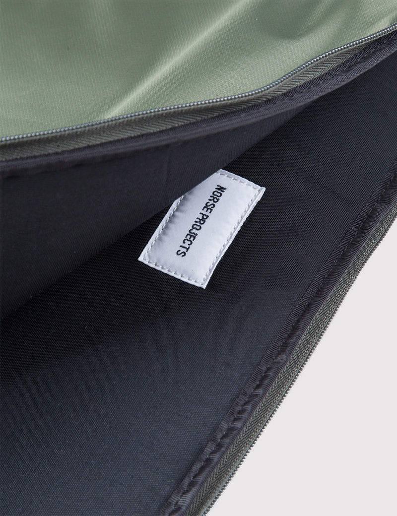 Norse Projects Thorstein 15" Laptop Sleeve (Ripstop) - Dried Olive