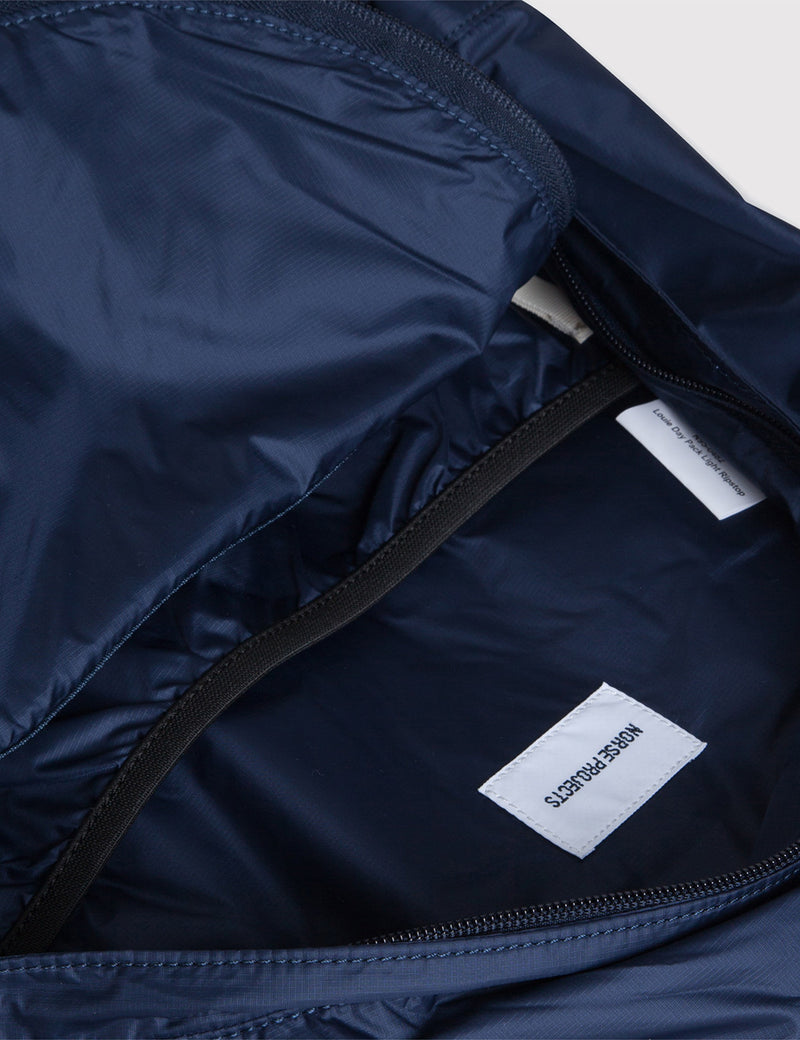 Norse Projects Louie Ripstop Backpack - Navy Blue