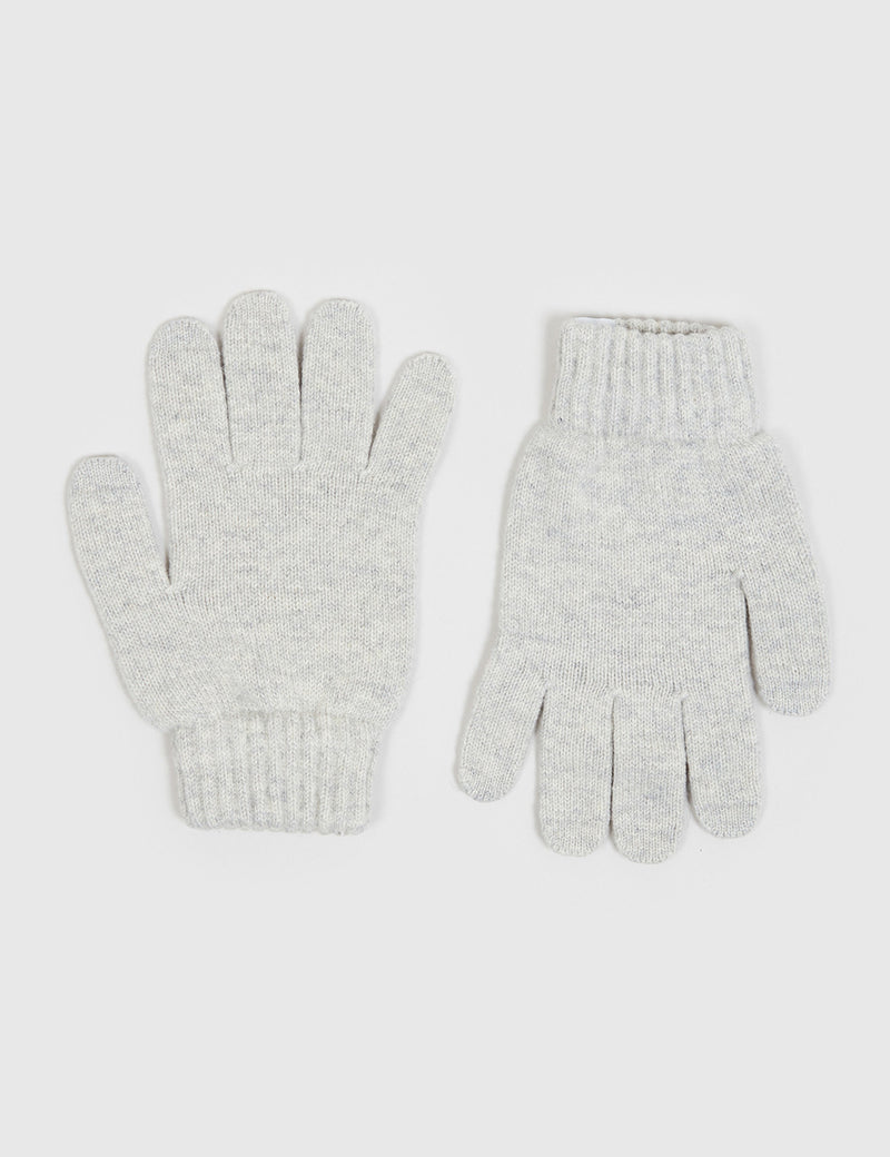 Norse Projects Norse Gloves - Light Grey Melange
