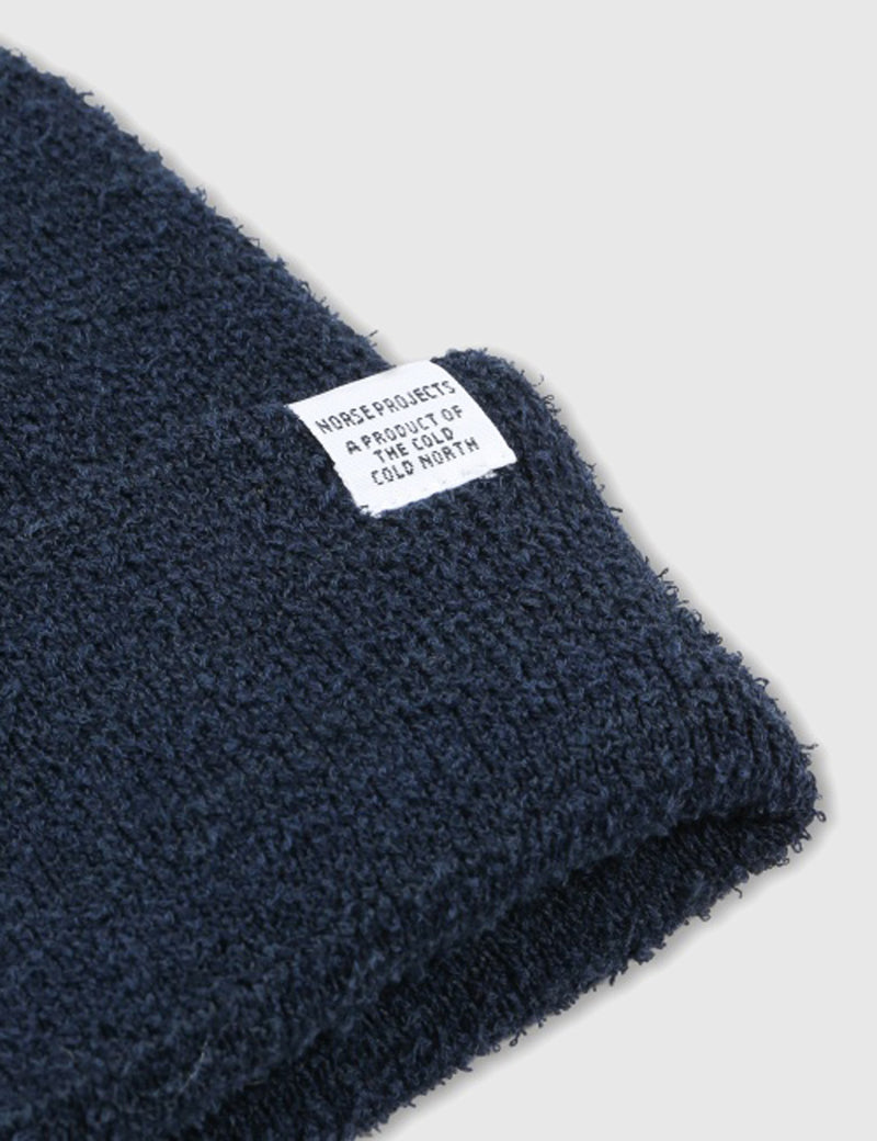 Bonnet à Texture Norse Projects Norse - Navy