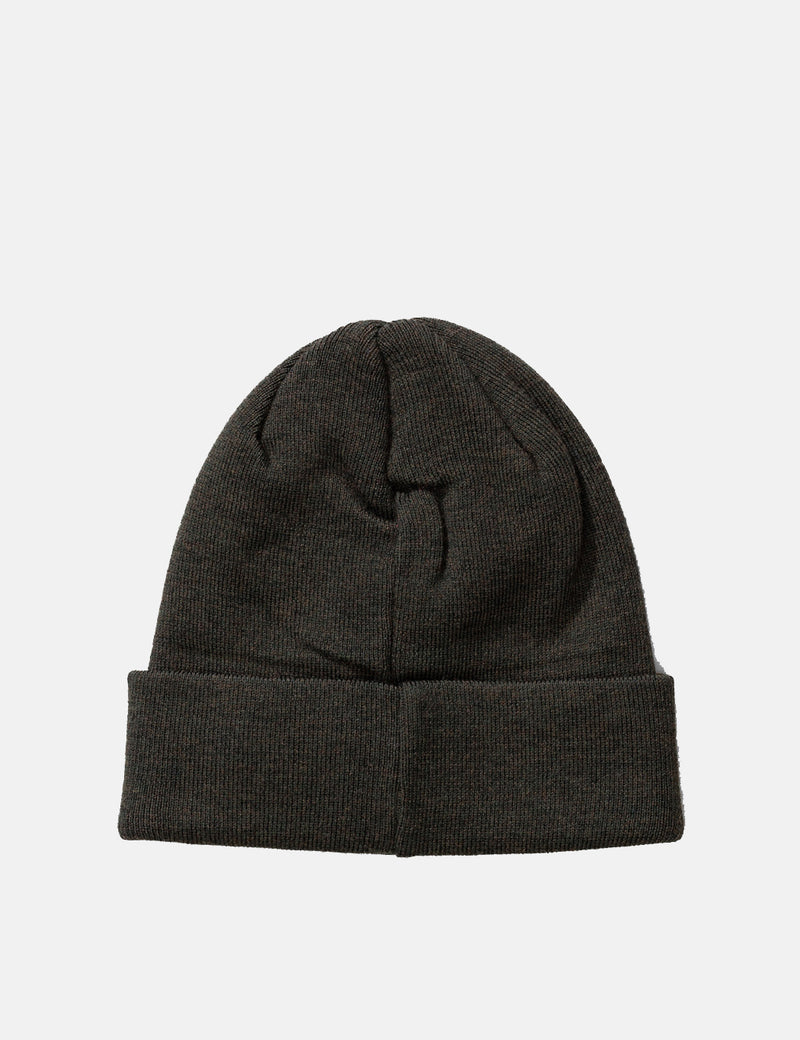 Norse Projects Top Beanie Hat (Wool) - Beech Green