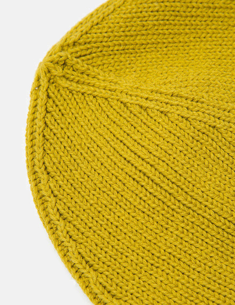 Bonnet en coton avec montre Norse Projects - Edge Yellow