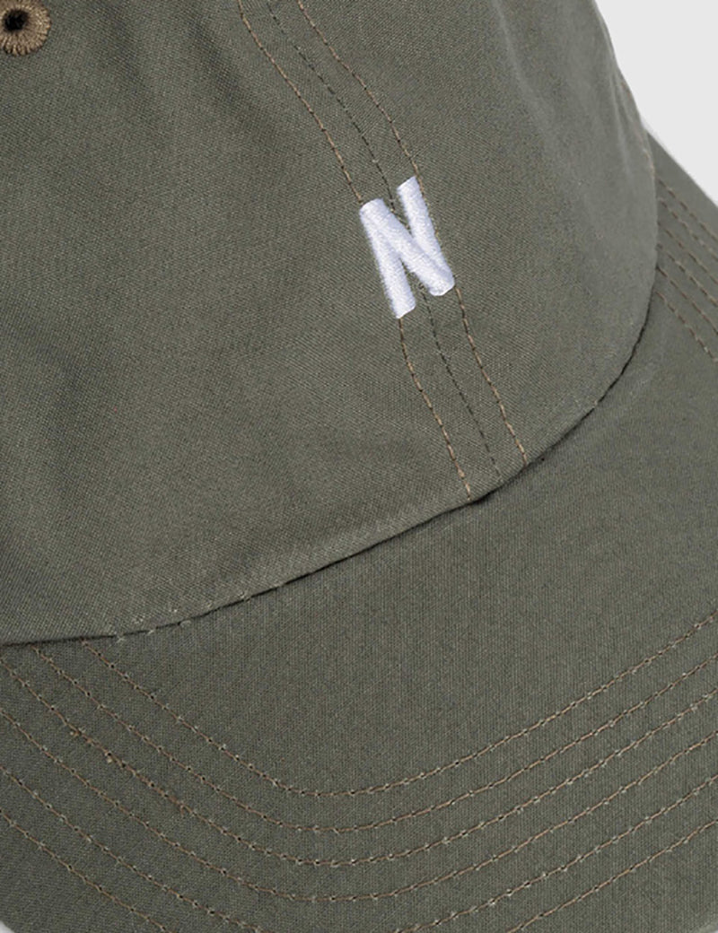 Casquette Norse Projects Norse Sports - Lichen Green