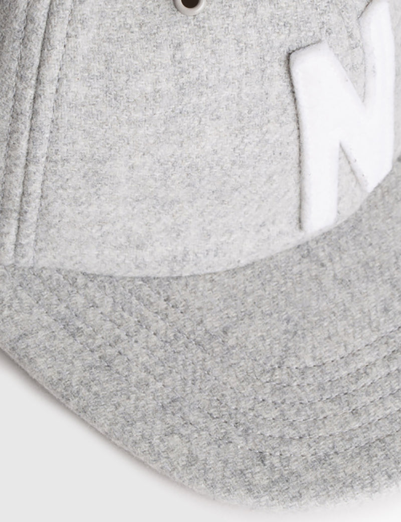 Norse Projects Norse Wool Cap-라이트 그레이
