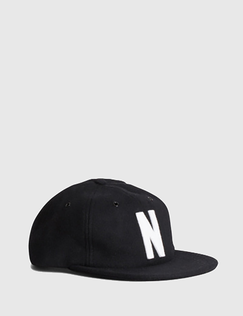 Casquette Norse Projects Norse Wool - Noir