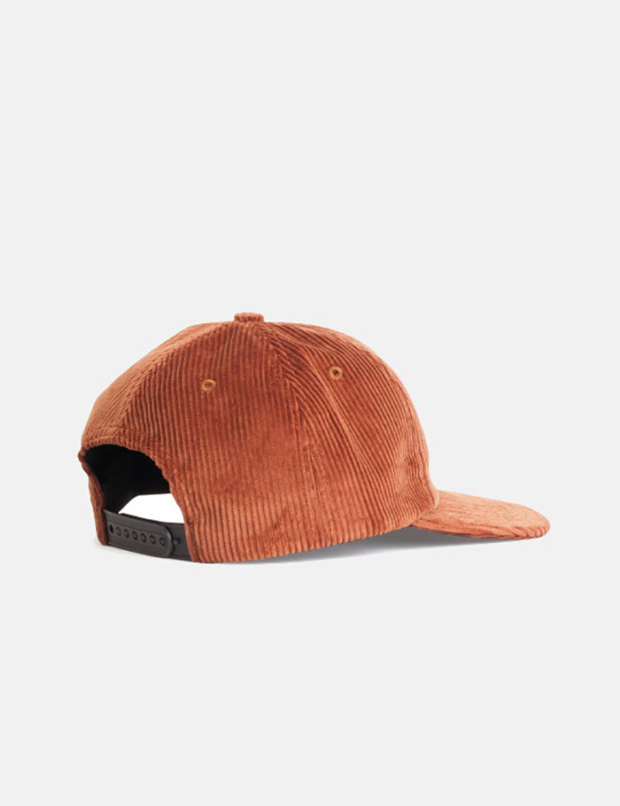 Casquette 6 Panneaux Norse Projects (Velours Côtelé) - Marron Zircon
