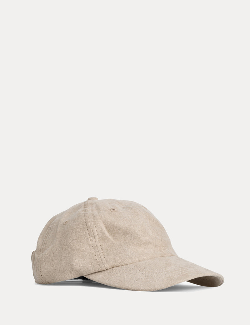 Norse Projects Fake Suede Sports Cap - Sand