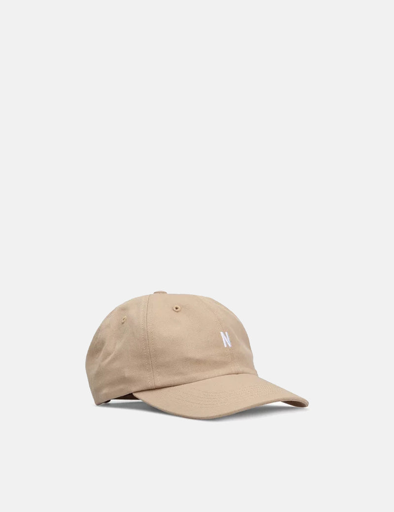 Norse Projects Light Twill Sports Cap - Utility Khaki
