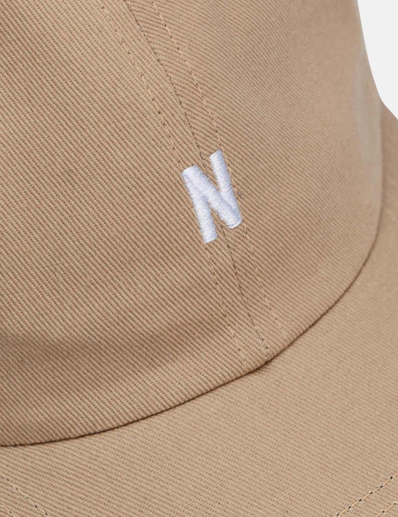 Norse Projects Light Twill Sports Cap - Utility Khaki