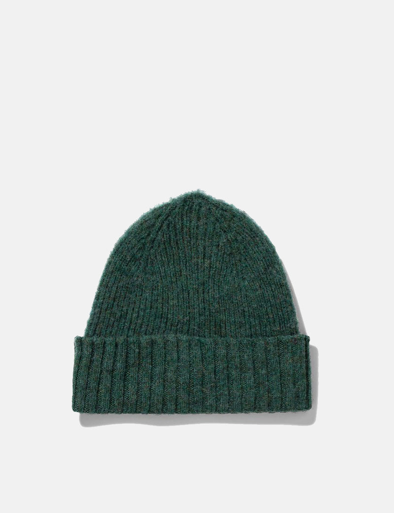 Bonnet en Laine d'Agneau Brossée Norse Projects - Vert Tilleul