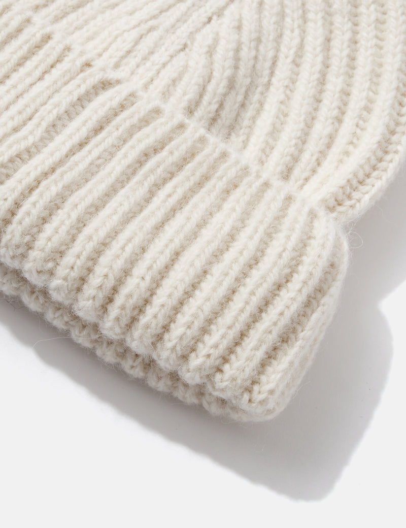 Norse Projects Alpaca Beanie - Ecru