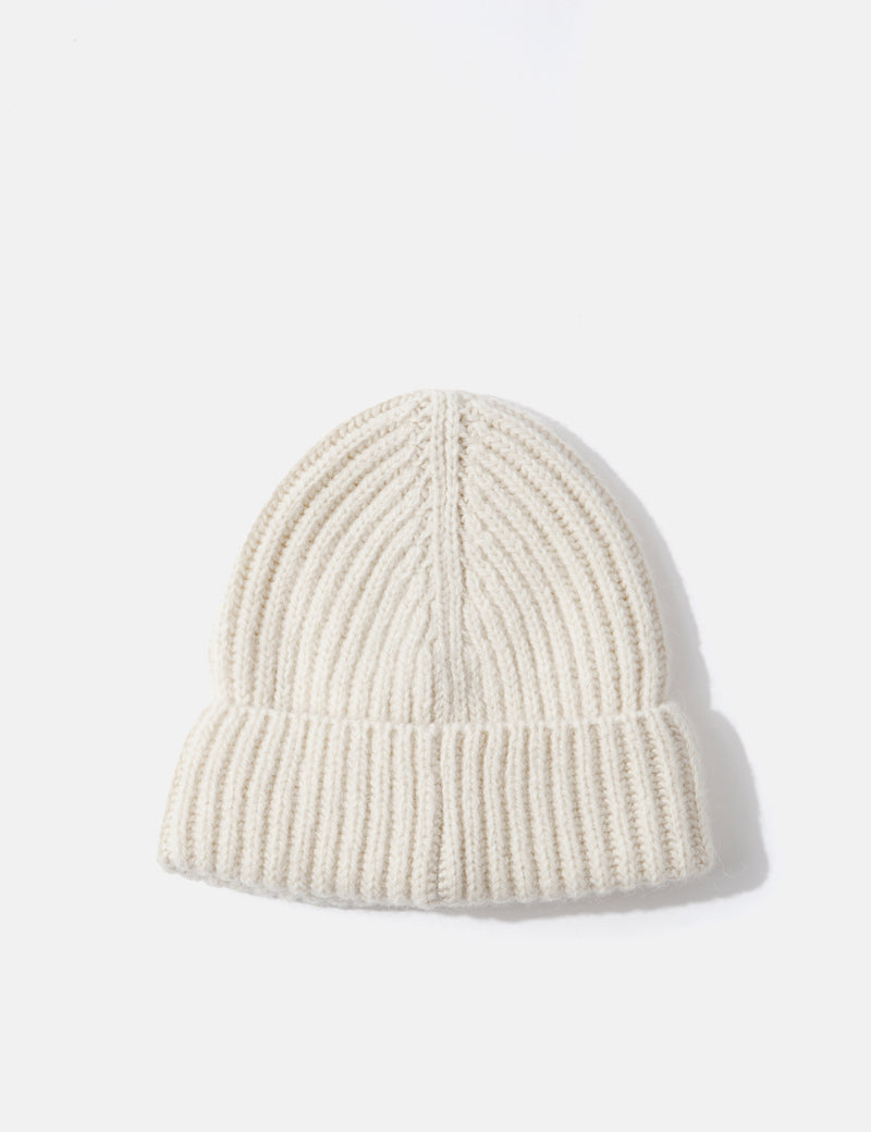 Norse Projects Alpaca Beanie - Ecru