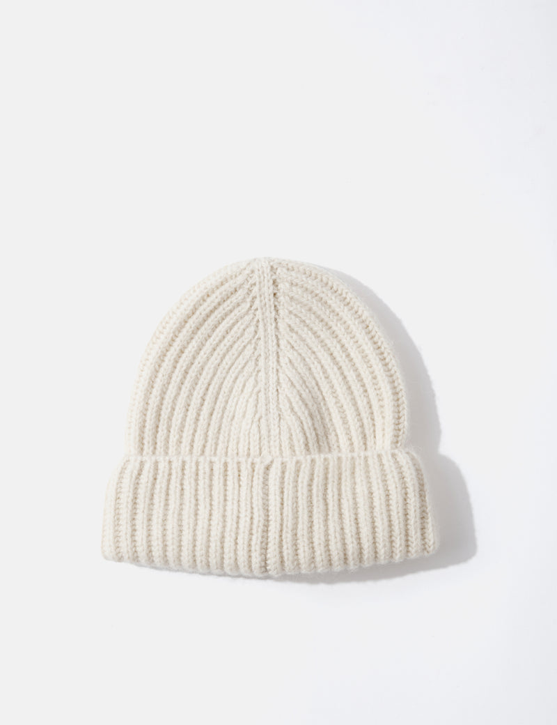 Norse Projects Alpaca Beanie - Ecru
