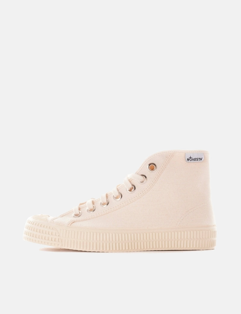 Novesta Star Dribble Trainers (Canvas) - Mono Beige