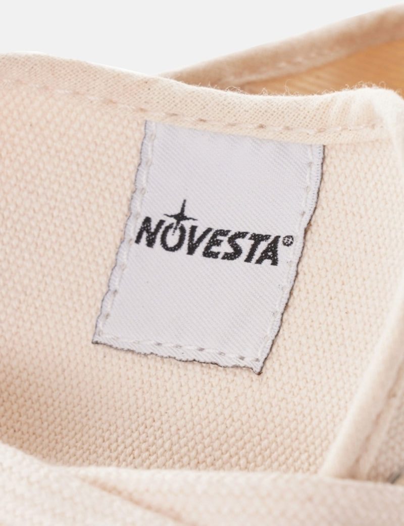 Novesta Star Dribble Trainers (Canvas) - Mono Beige